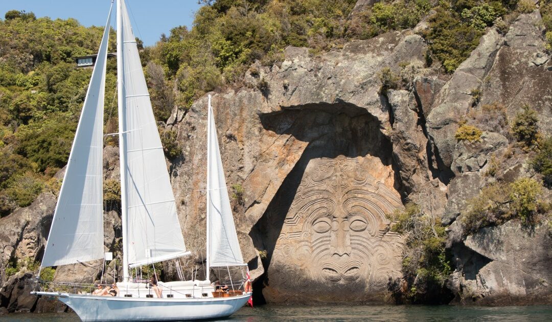 Taupo, el lago formado tras una gran erupción volcánica